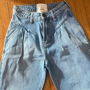 One Teaspoon Light Blue Denim Pants Size 22
